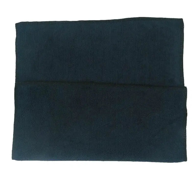 Microfiber cleaning cloths, dark blue, reusable lint-free towels for car windows, 2-pack