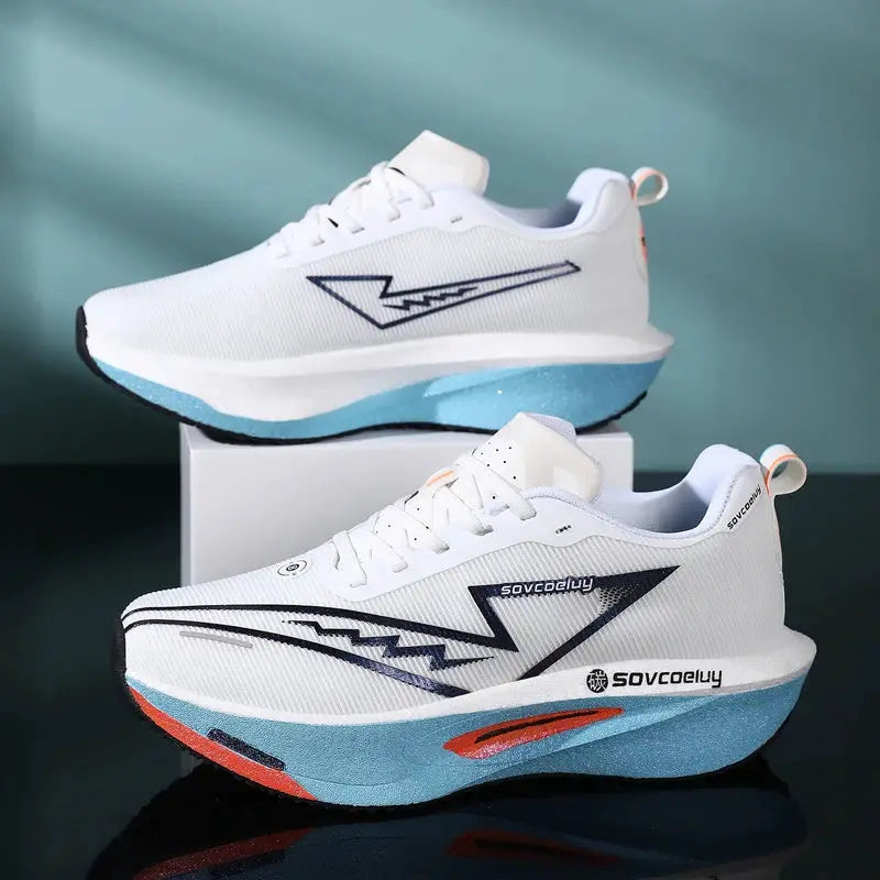 AeroStride Marathon Running Shoes With Carbon Board For Exceptional Energy Return And Breathable Lightweight Comfort