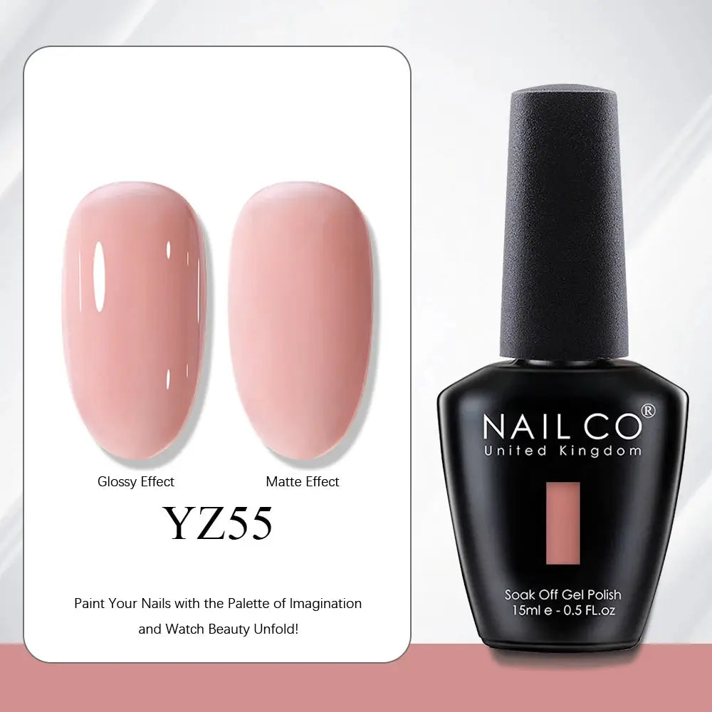 Nailco 131 Colors Gel Nail Polish LED Gel 15ml Vibrant Long Lasting Hybrid Varnish For Manicure