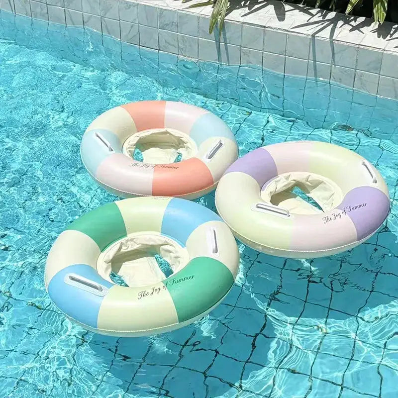 Outdoor Sport Inflatable Swimming Ring PVC Pool Float Seat For Adults 14 And Up Great