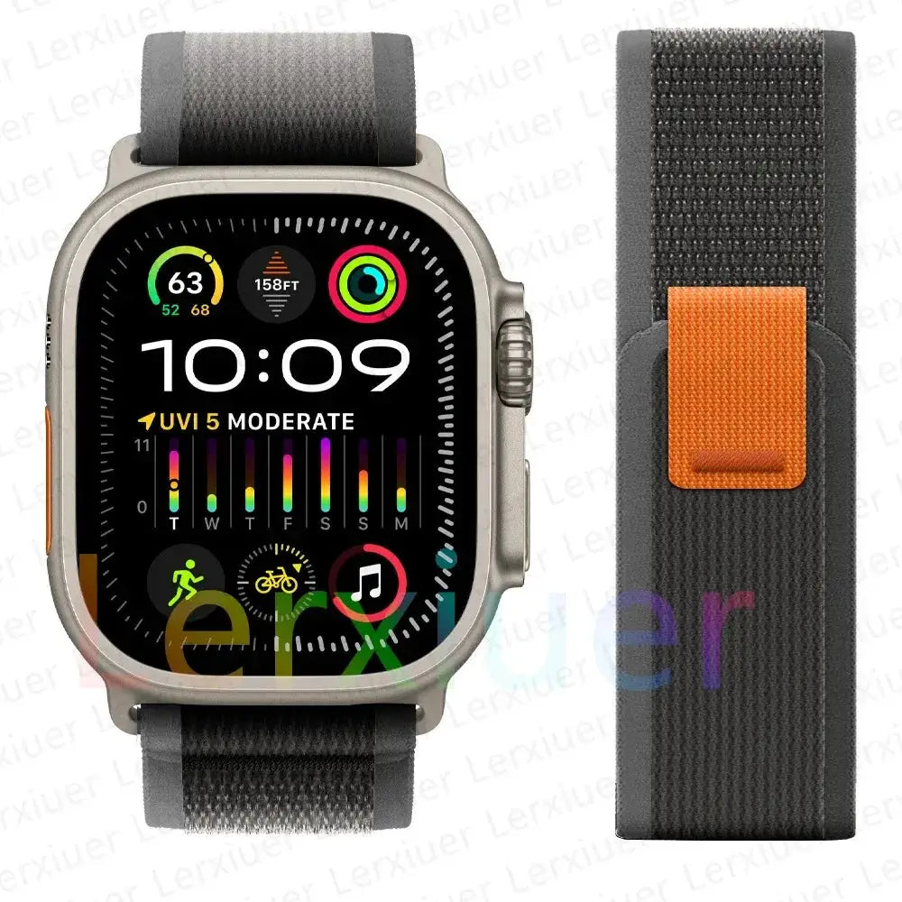 trail loop For apple watch ultra 3 2 Band 49mm 44mm 40mm 45mm 41mm 42mm correa bracelet iWatch series 7 se 8 9 10 11 46mm straps