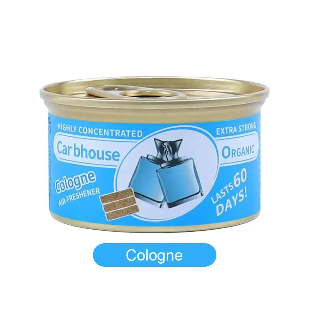 Coffee Scent Car Air Fresheners Wood Block Canisters Long Lasting Auto Aromatherapy Odor Eliminator