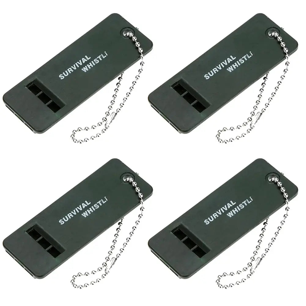 Three Frequency High Decibel Survival Whistle For Outdoor Hiking Camping Hunting Emergency Signaling Tool