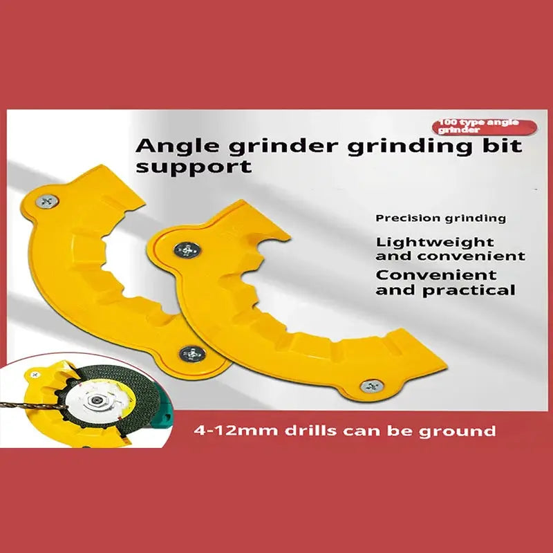 Multipurpose Drill Bit Sharpener And Polishing Grinding Tool For 4 To 12mm Bits With Double Sided Support