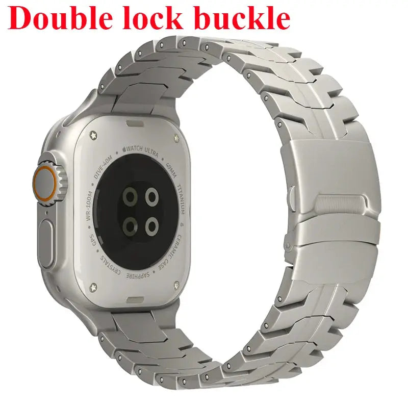 Stainless Steel Strap For Apple Watch Series 11 10 9 8 SE 3 46mm 45mm 42mm 44mm Metal Bracelet Band For iWatch Ultra 3/2/1 49mm