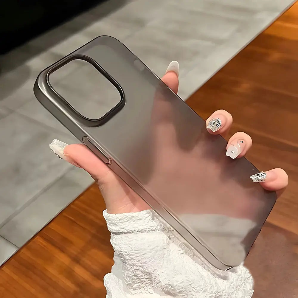 NovaShield Ultra Thin Matte Clear Phone Case For iPhone 17 Series Shockproof Soft Translucent Protection