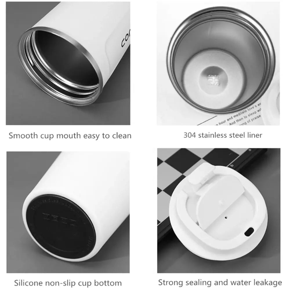 Thermo Cafe Car Thermos Travel Mug 380 And 510 Milliliters Leakproof Double Wall Stainless Steel