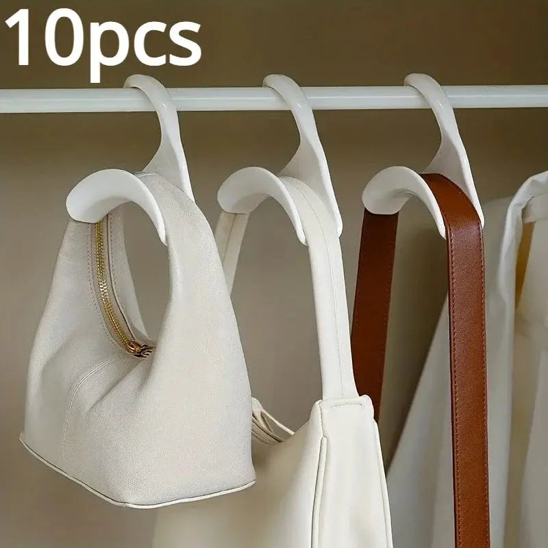 10Pcs Widen Multipurpose Hangers For Hats Scarves Shawls Handbags
