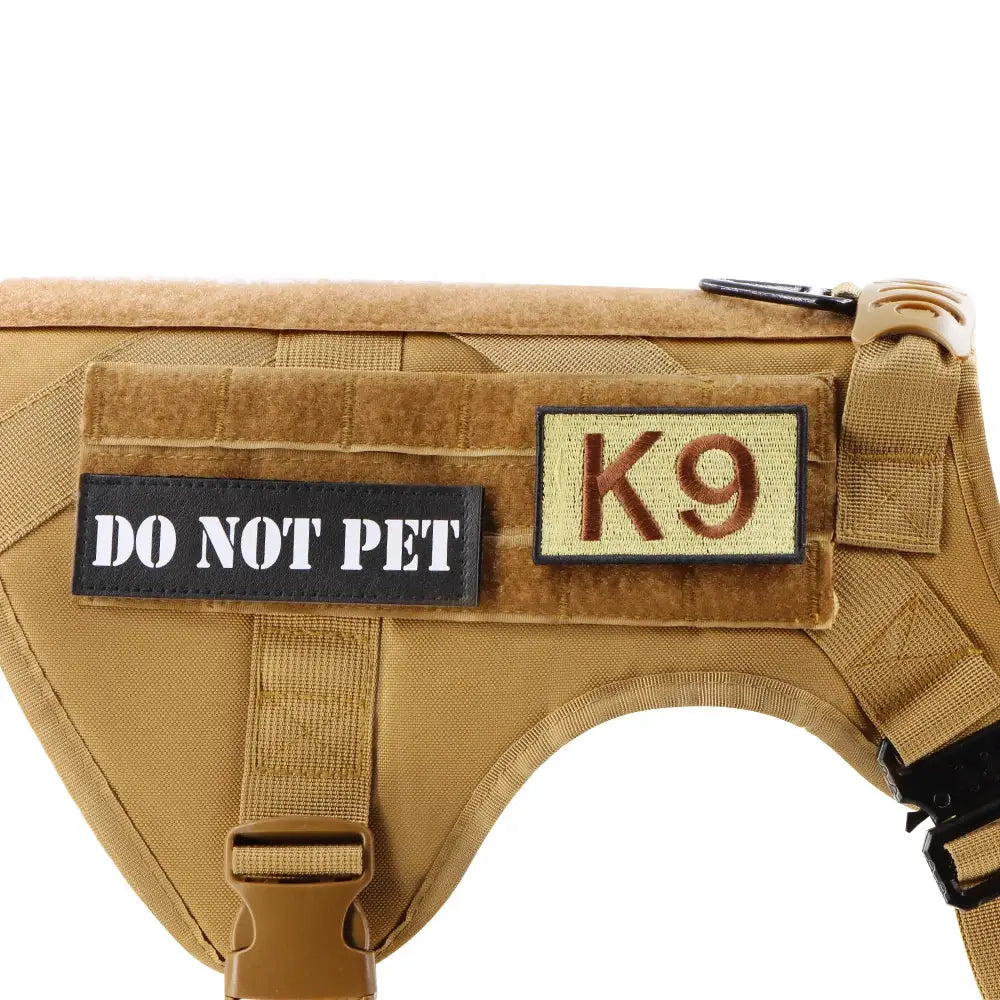One Piece Embroidered Service Dog Patch For Vests And Harnesses Removable Patch For Dogs And Cats