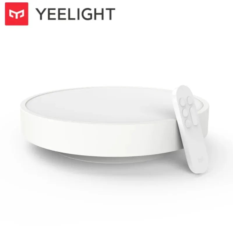 Yeelight Smart LED Ceiling Light PRO white circular fixture with remote control