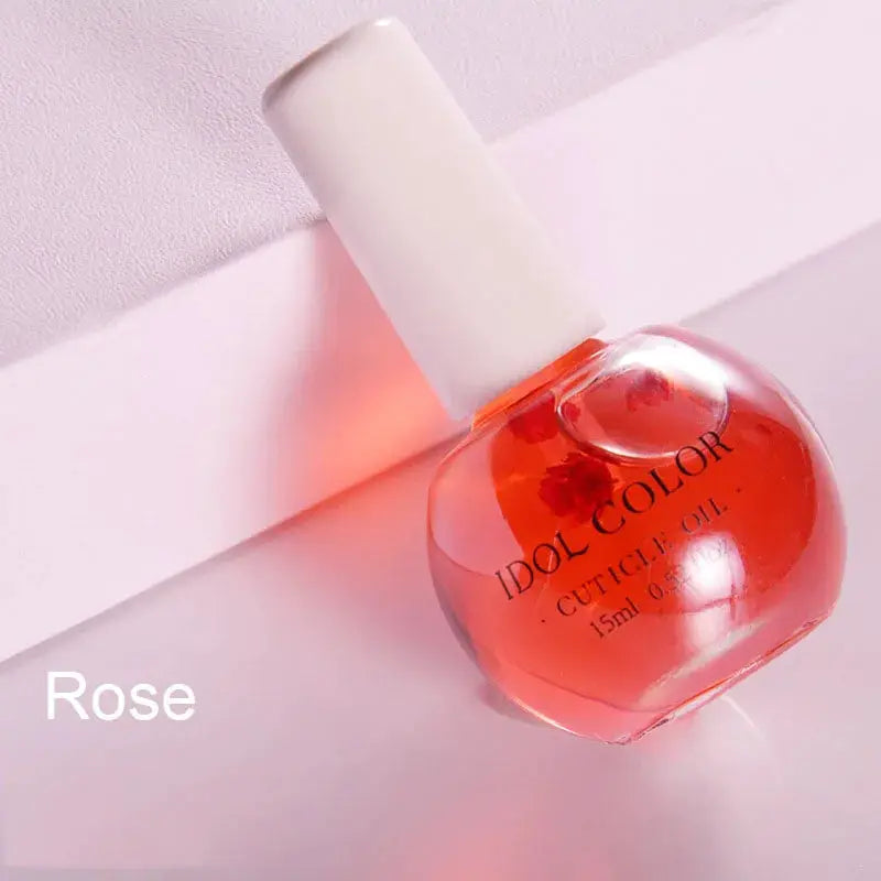FloraNail 8 Flowers Nail Nutrition Oil With Dried Flower Infusions For Moisturized Cuticles And Nail Growth Support