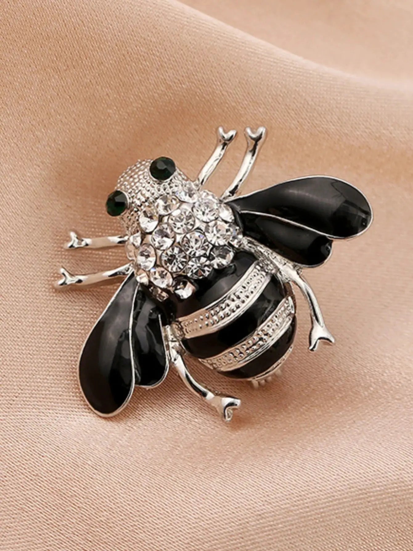 Personalized Imitation Pearl Bee Brooch Pin For Women Jewelry Ideal For Outdoor Dating Party Festival Gifts