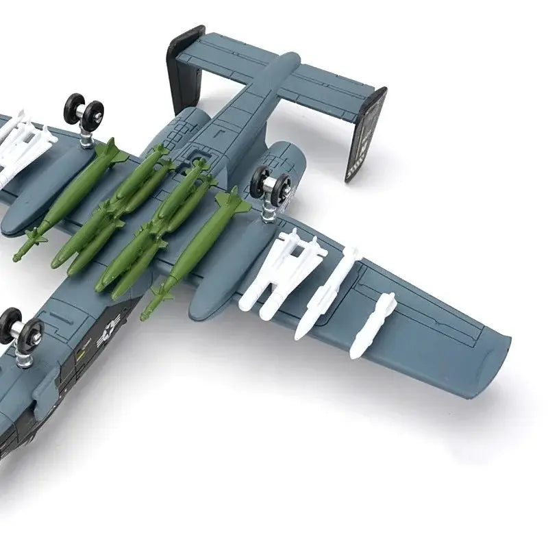 Military Series Building Blocks A10 Thunderbolt II And F14 Tomcat Fighter Aircraft Set For Kids Birthday Gift