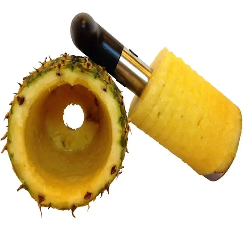 Stainless Steel Pineapple Slicer Peeler Cutter Parer Knife Kitchen Tool for Fresh Fruit Prep