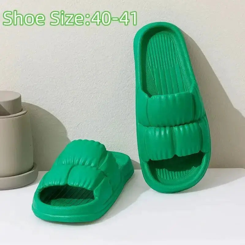 HomeComfort Soft Bottom Slippers Unisex Non Slip EVA Bath Slippers With Cushioned Sole For All Day Comfort