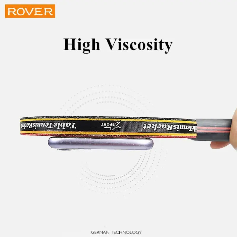 6 Star Table Tennis Racket Set 2 Pieces Professional Ping Pong Rackets Pimples In Rubber High Quality Blade Bat With Bag