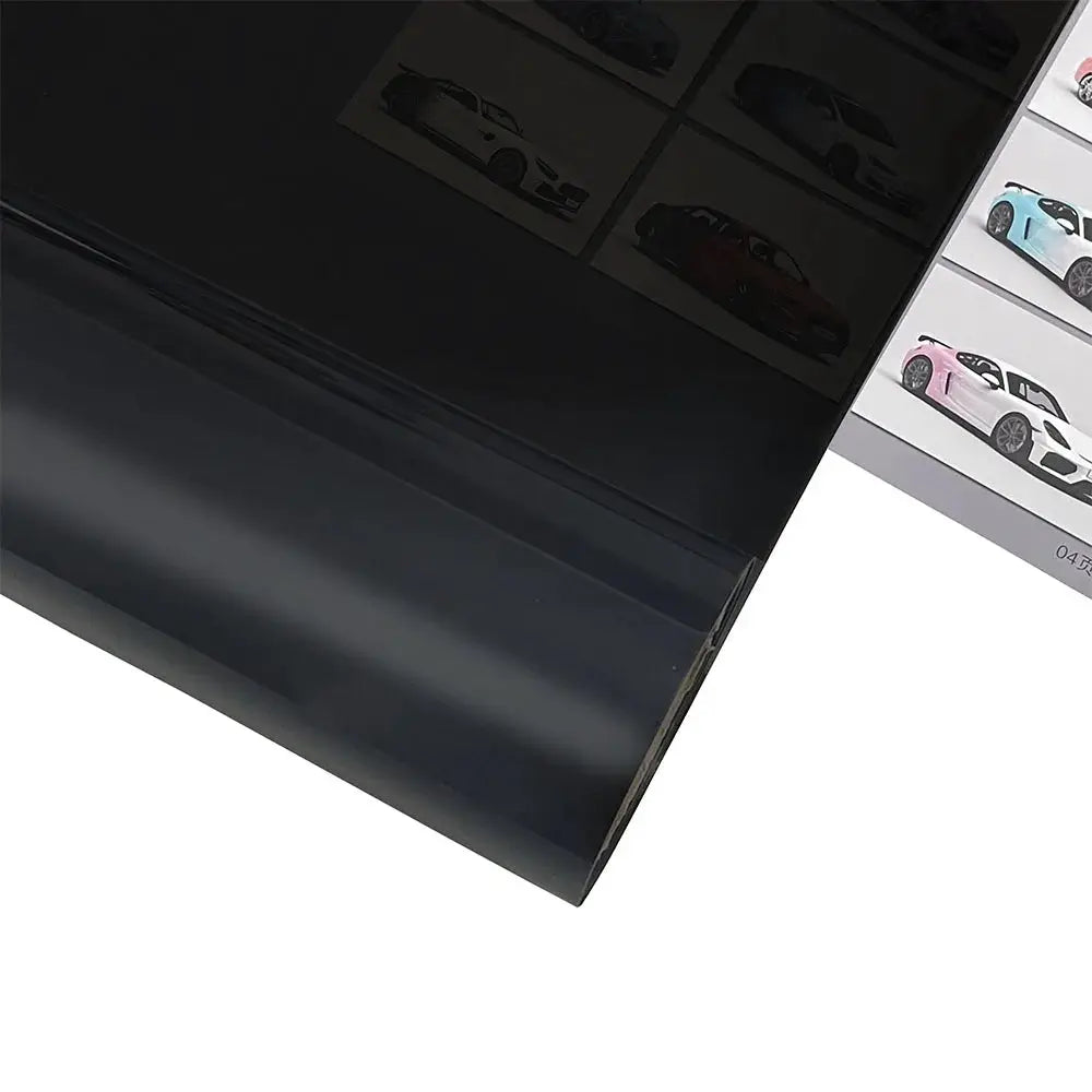 30x200 Cm Car Headlight Tint And Taillight Waterproof Sticker Self Adhesive Vinyl Film Fog Lights Smoke Black