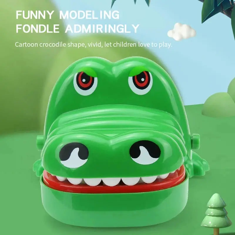 Crocodile Bite Hand Toy for Kids and Families Interactive Stress Relief Party Prank Toy for Parents and Children