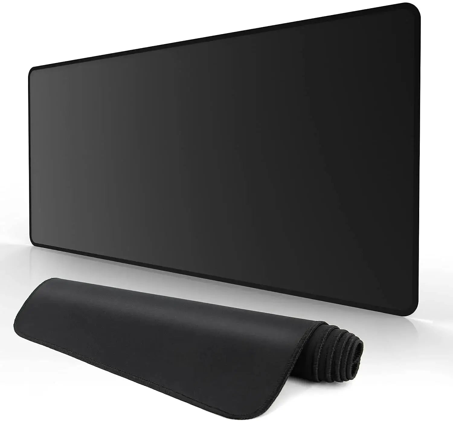 XXL Black Gaming Mouse Pad Large Desk Mat For Keyboard And Computer Mouse With Extra Large Surface
