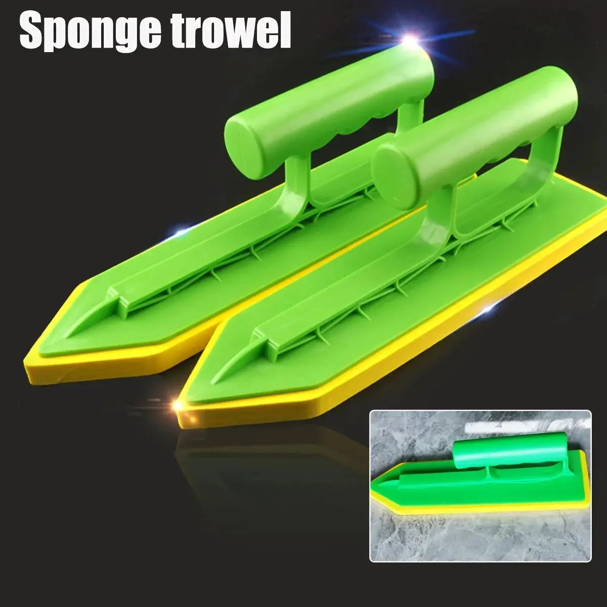 Sponge Foam Float Trowel For Grout Stucco Tile Floors Seam Scraper Spatula Scraping Putty Caulking Tool
