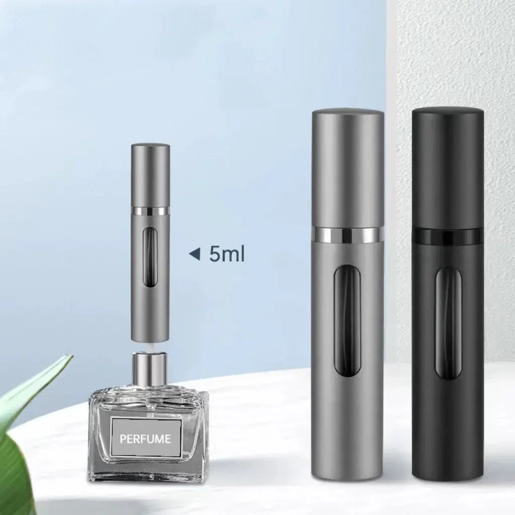 8ml Glass Refillable Perfume Bottle With Spray Atomizer Portable Travel Empty Cosmetic Container Mini Spray Bottle