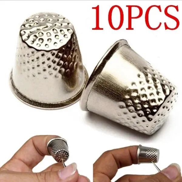Antique Hard Metal Brass Sewing Thimble Finger Protector For DIY Sewing Tools And Heavy Duty Sail Canvas Repairs