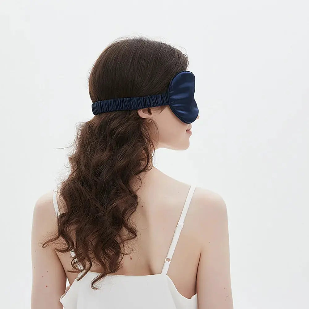 Mulberry Silk Sleep Mask For Men And Women Total Blackout And Skin Friendly Comfort