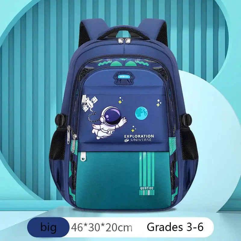 Astronaut Waterproof Primary School Backpack for Boys - Simples Market