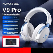 MCHOSE V9 Pro Wireless Bluetooth Headset Three Mode Noise Reduction Microphone For Low Latency Office And Gaming