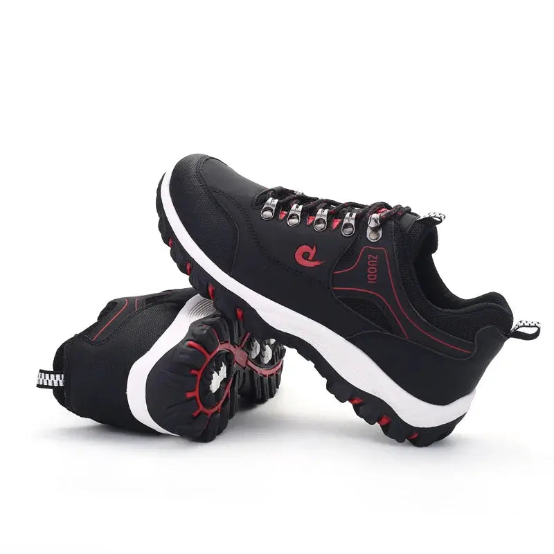 Brand Mens Leather Casual Sneakers Lightweight Breathable Shoes For Walking And Tennis