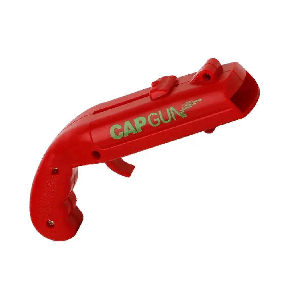Cap Gun Beer Bottle Opener And Cap Launcher Portable Bar Tool For Parties And Gatherings Kitchen Accessory