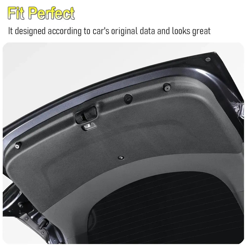 Simples Market Tesla Model Y Juniper 2025–2026 rear trunk mat, dark gray anti-dirt protective pad for tailgate