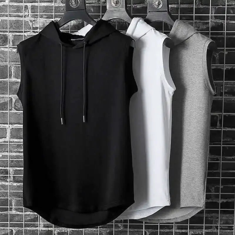 Solid Color 2023 Mens Tank Top Vest Sleeveless Tee Unisex Casual Vest For Spring Summer Autumn