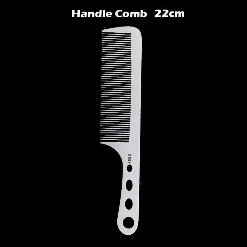 Brainbow titanium steel comb, 22cm by Simples Market, anti-static professional barber tool