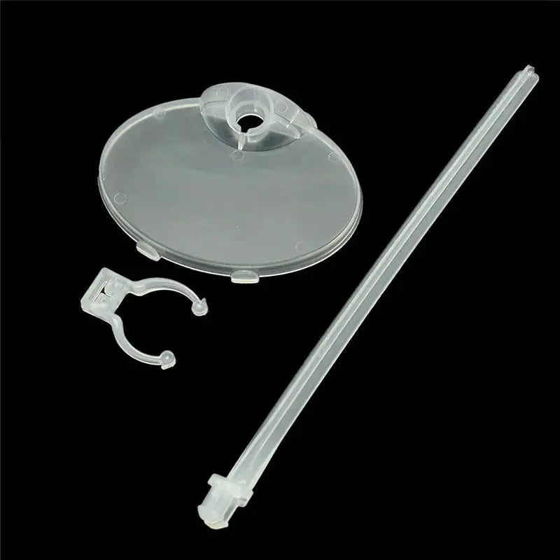 10 Or 20 PCS Transparent Stand Supports For Dolls And Figures Clear Display Holder For Mannequins