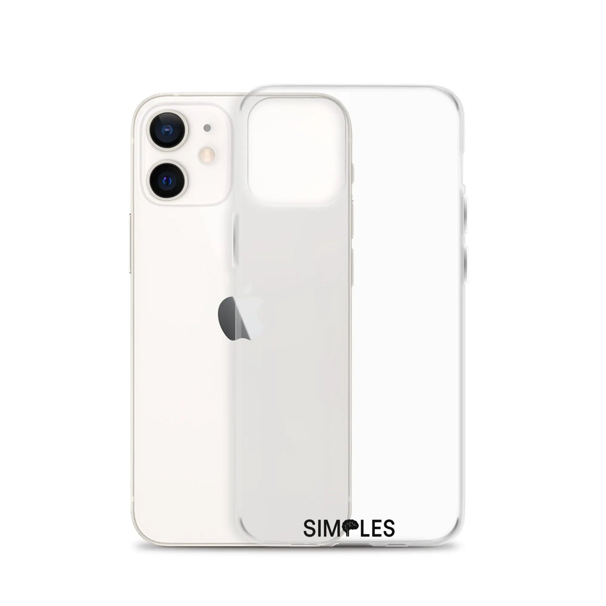 Clear iPhone case by Simples Market; transparent protective cover