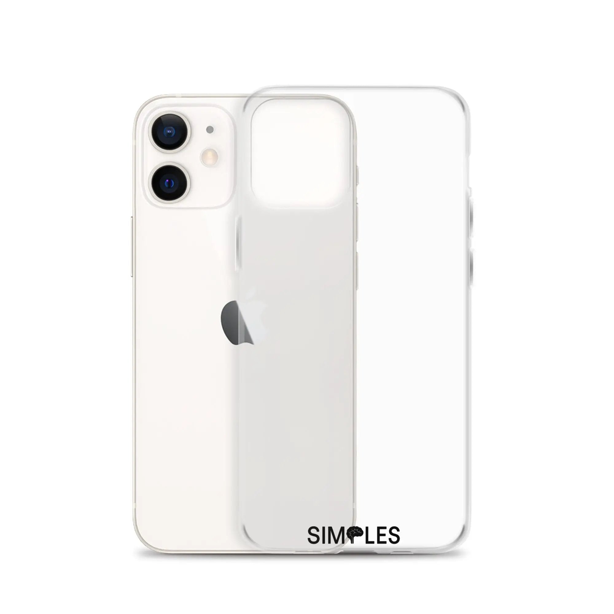 Clear iPhone case by Simples Market; transparent protective cover