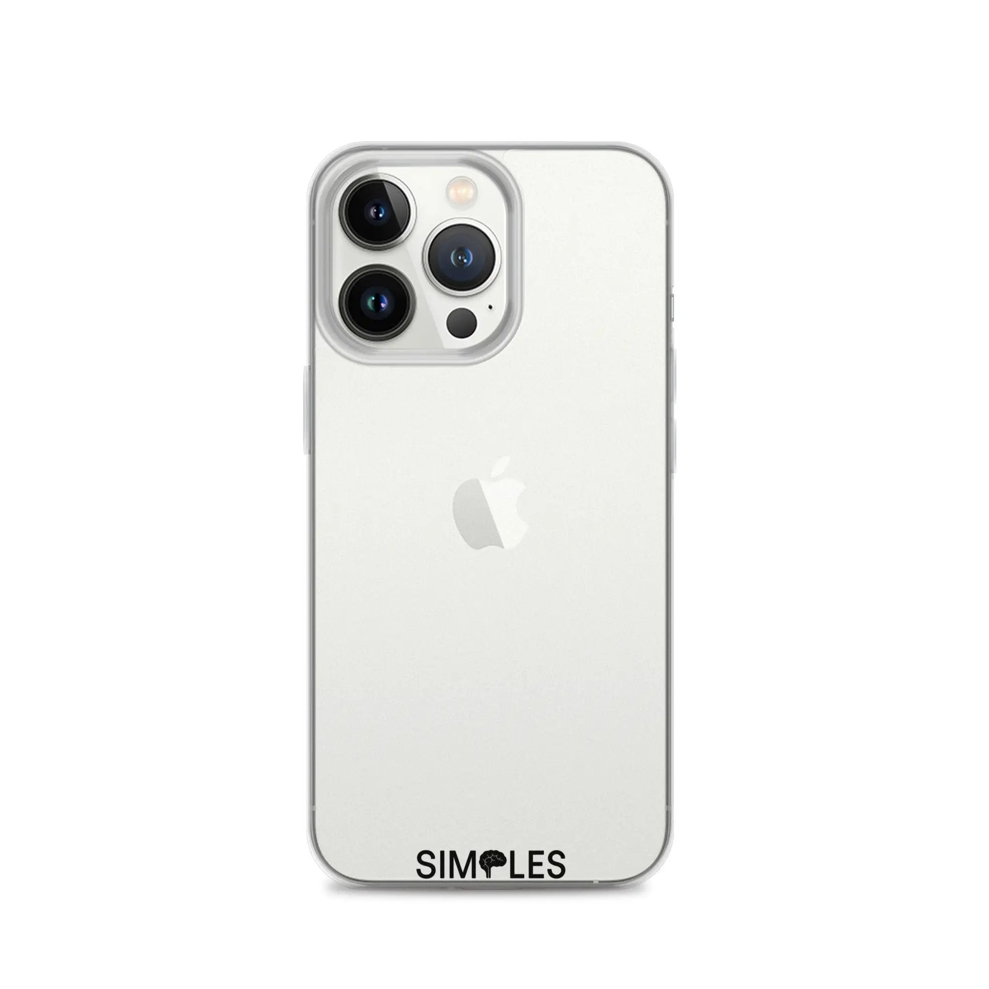 Clear Case for iPhone by Simples Market; transparent bumper with camera cutout