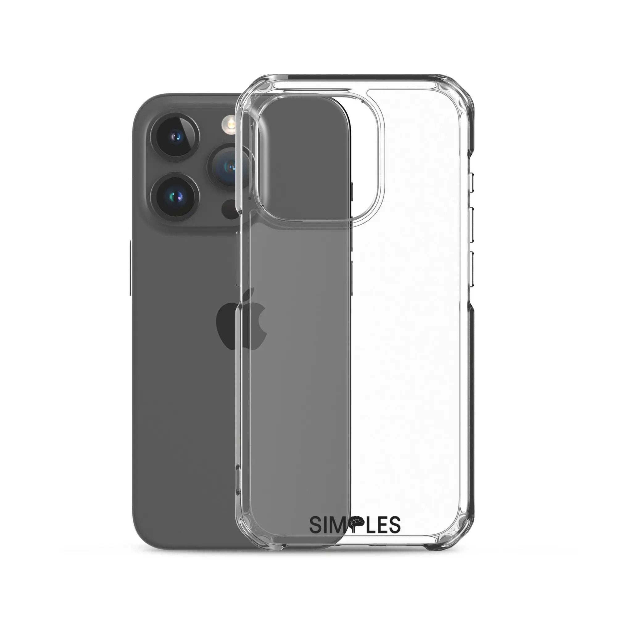 Clear Case for iPhone by Simples Market, transparent protective shell