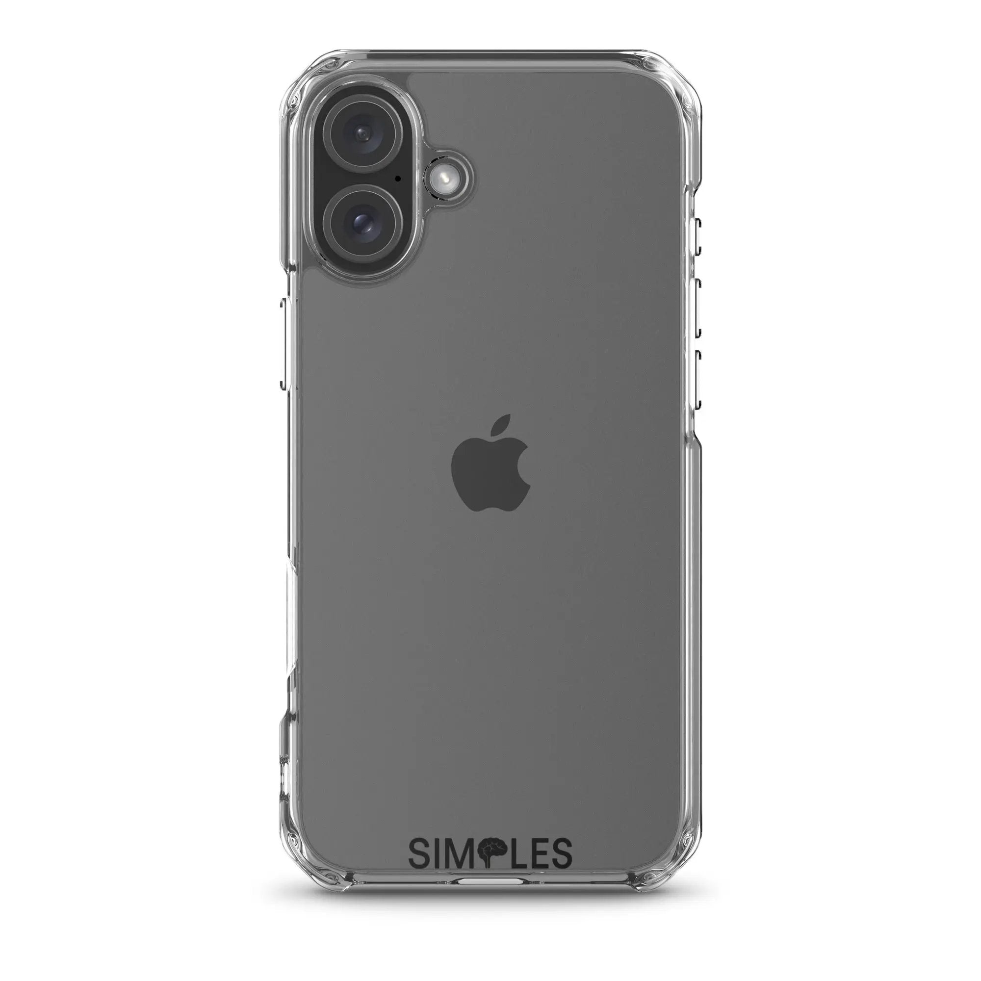 Clear Case for iPhone by Simples Market, transparent bumper around the triple-camera module