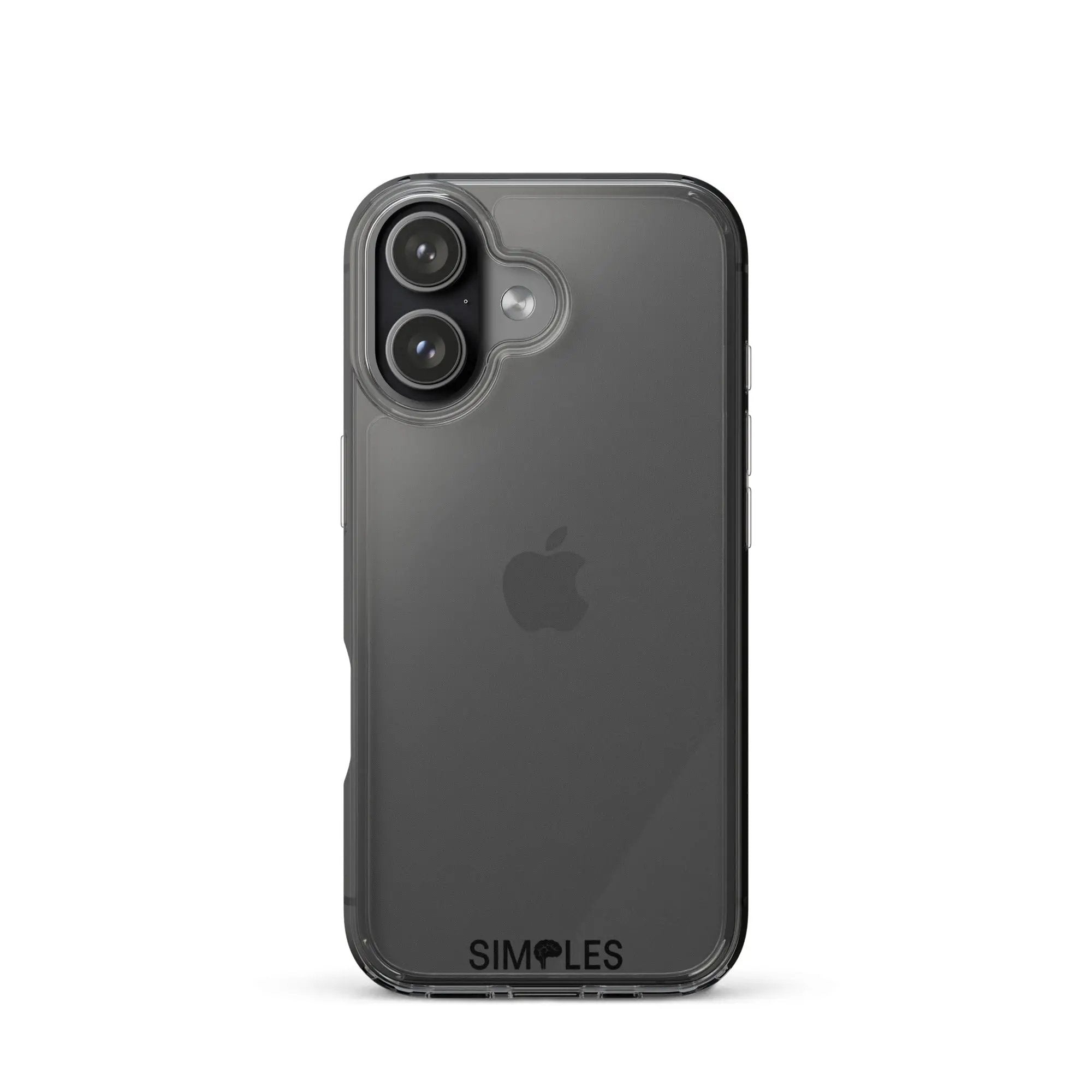 Clear Case for iPhone by Simples Market; transparent back with triple-lens camera cutout